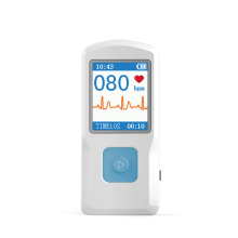 Pantalla de color portátil Contec Bt Monitor ECG Detector de ECG CE Electrocardiografía CE